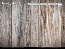 Tablet Screenshot of fermlabmusic.com